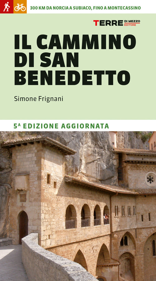 Cover of cammino di San Benedetto. 300 km da Norcia a Subiaco, fino a Montecassino