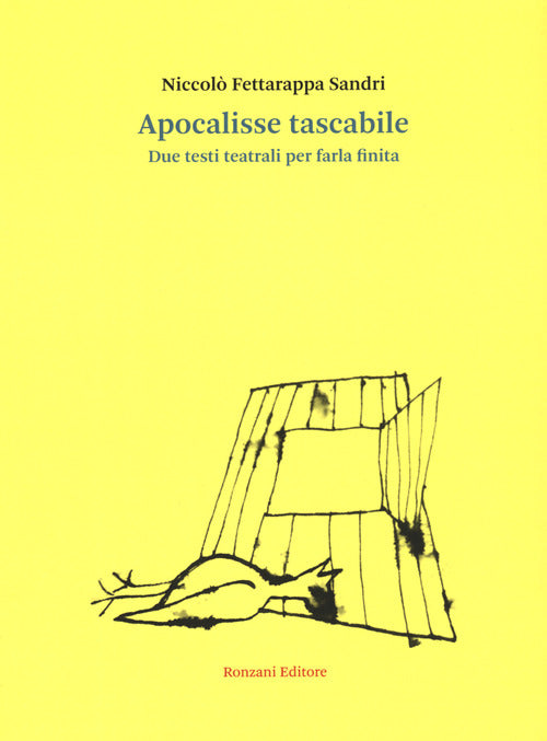 Cover of Apocalisse tascabile. Due testi teatrali per farla finita