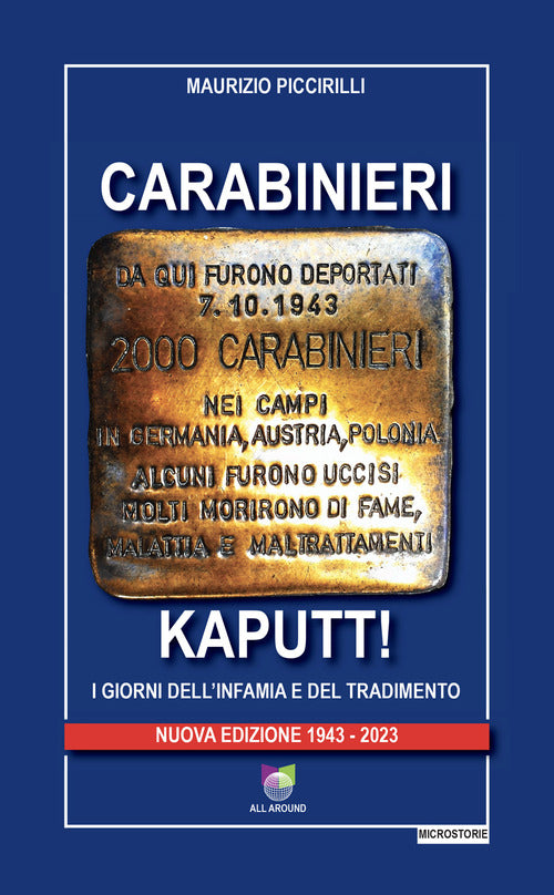 Cover of Carabinieri Kaputt!. I giorni dell'infamia e del tradimento