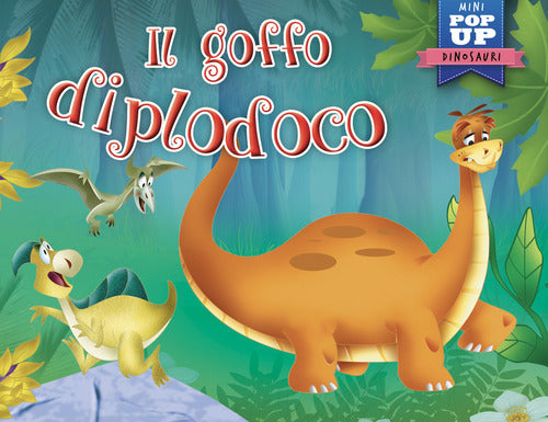 Cover of goffo diplodoco. Mini pop-up