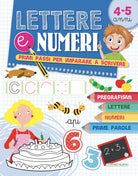 Cover of Lettere e numeri. Primi passi per imparare a scrivere