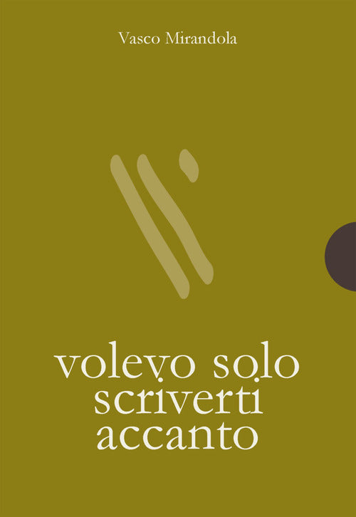 Cover of Volevo solo scriverti accanto