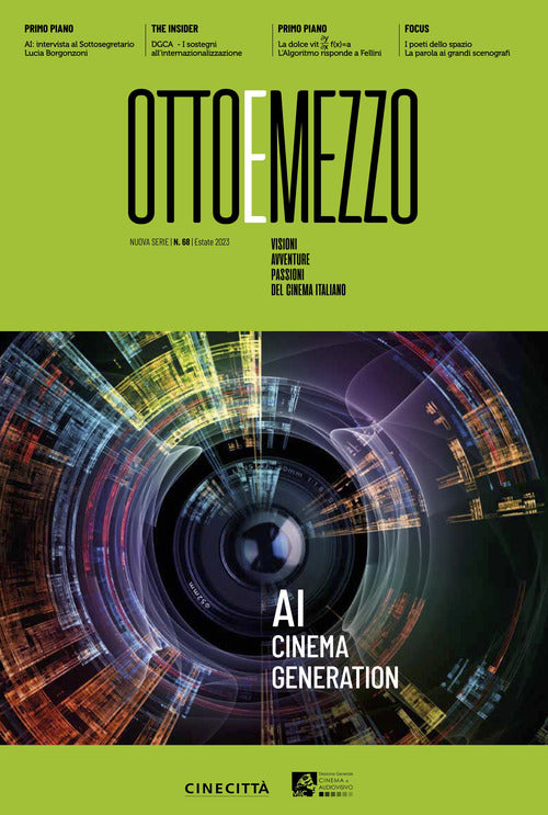 Cover of Ottoemezzo. Visioni, avventure e passioni del cinema italiano