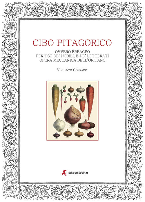 Cover of Del cibo pitagorico ovvero erbaceo. Per uso de' nobili, e de' letterati