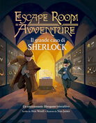 Cover of grande caso di Sherlock. Escape room avventure