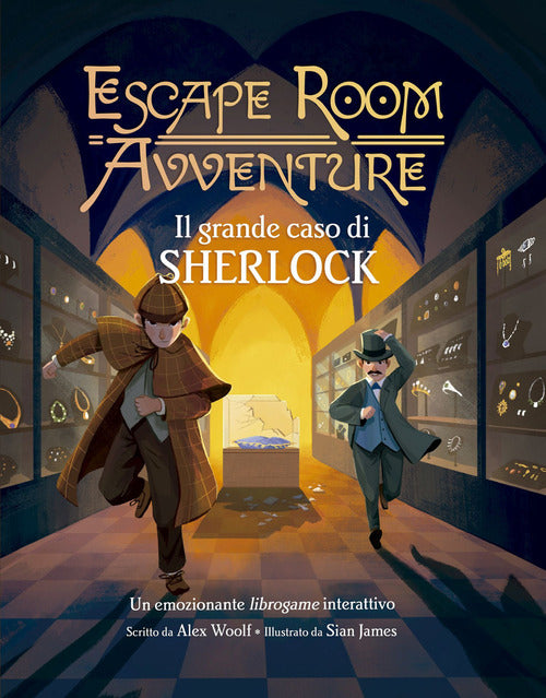 Cover of grande caso di Sherlock. Escape room avventure