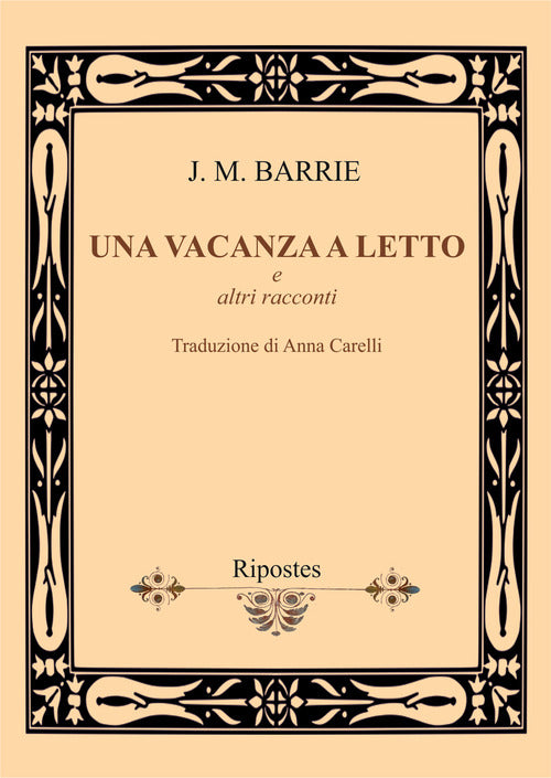 Cover of vacanza a letto e altri racconti