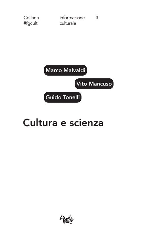 Cover of Cultura e scienza