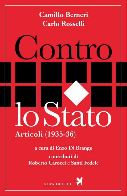 Cover of Contro lo Stato. Articoli (1935-36)