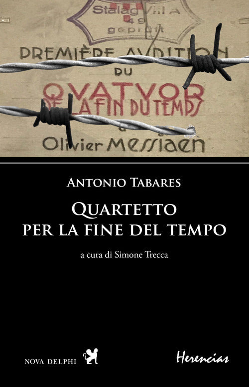 Cover of Quartetto per la fine del tempo. Testo spagnolo a fronte