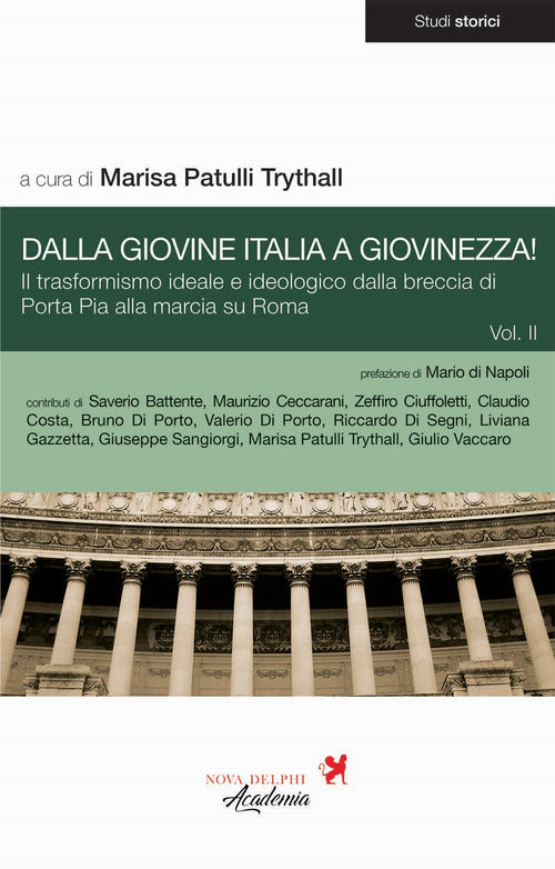 Cover of Dalla Giovine Italia a Giovinezza!