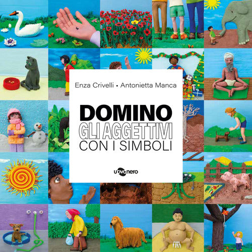 Cover of Domino gli aggettivi con i simboli