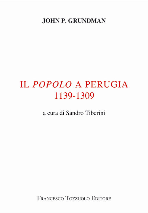 Cover of popolo a Perugia