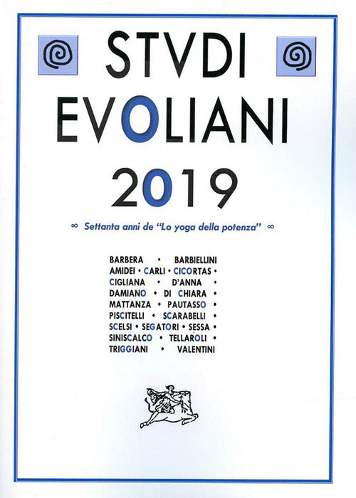 Cover of Studi evoliani 2019. Settanta anni de «Lo yoga della potenza»