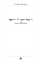 Cover of Appunti del signor Signora. Ossia cronache di uno strano rione