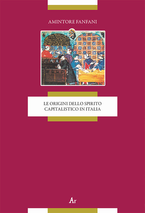 Cover of origini dello spirito capitalistico in Italia