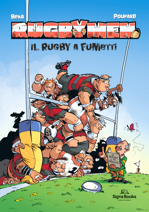 Cover of Rugbymen. Il rugby a fumetti