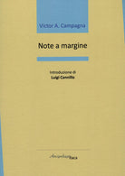 Cover of Note a margine