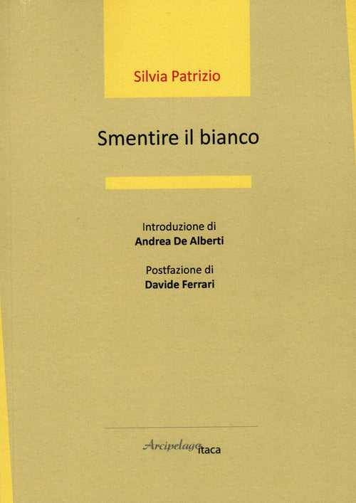 Cover of Smentire il bianco