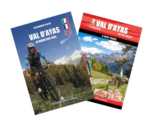 Cover of Val d'Ayas in MTB. Ediz. italiana, inglese e francese