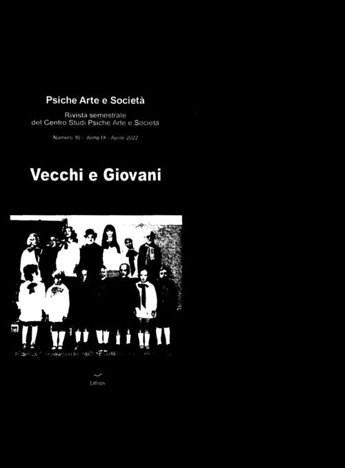 Cover of Psiche arte e società. Rivista del Centro Studi Psiche Arte e Società