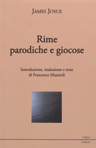 Cover of James Joyce. Rime paradiche e giocose