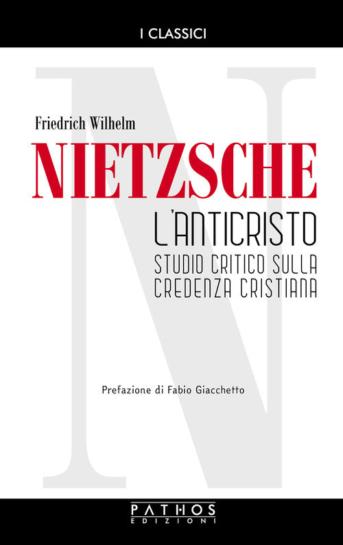 Cover of Anticristo. Studio critico sulla credenza cristiana