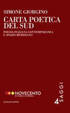 Cover of Carta poetica del Sud. Poesia italiana contemporanea e spazio meridiano