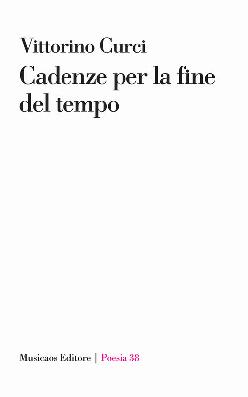 Cover of Cadenze per la fine del tempo