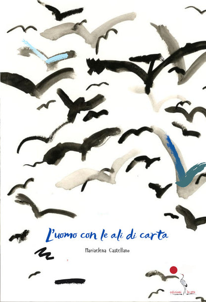 Cover of uomo con le ali di carta