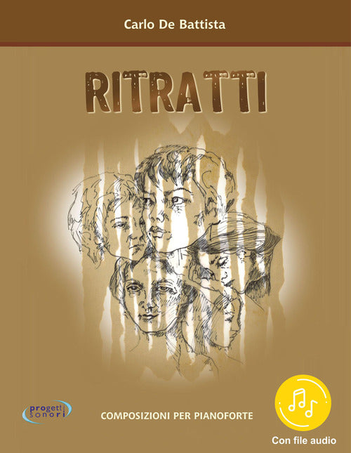 Cover of Ritratti. Composizioni per pianoforte