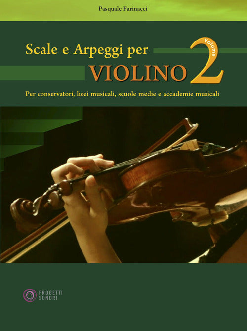 Cover of Scale e arpeggi per violino