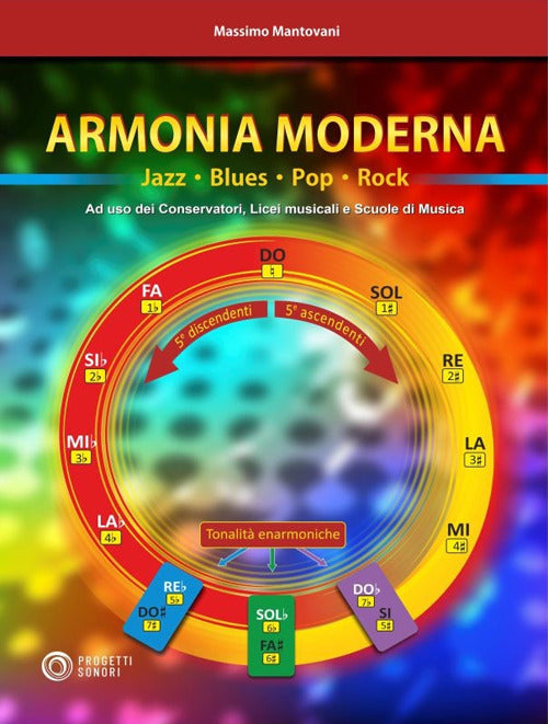 Cover of Armonia moderna jazz blues pop rock