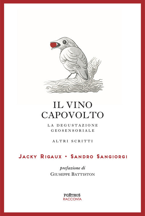 Cover of vino capovolto. La degustazione geosensoriale e altri scritti. Ediz. italiana e francese