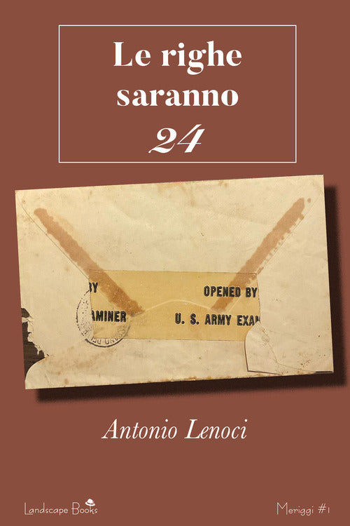 Cover of righe saranno 24