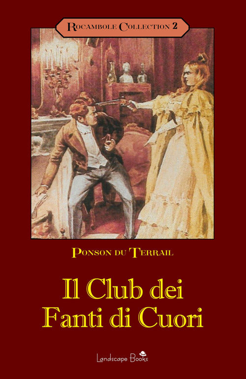 Cover of club dei fanti di cuori. Rocambole