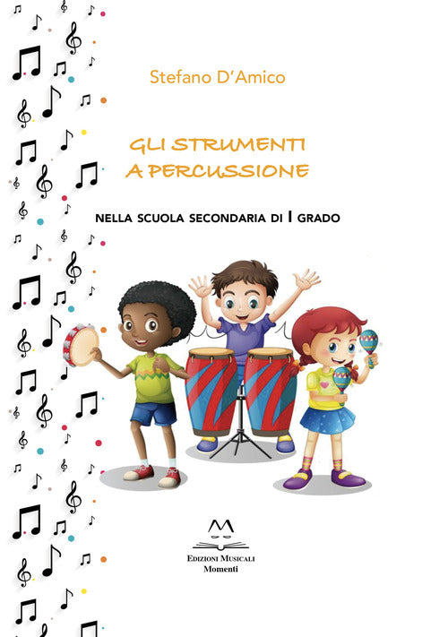 Cover of strumenti a percussione. Nella scuola secondaria di I grado