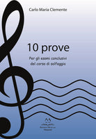 Cover of 10 prove. Per gli esami conclusivi del corso di solfeggio