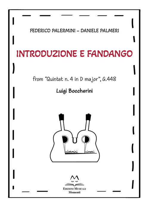 Cover of Introduzione e Fandango. From «Quintet n. 4 in D major», G.448. Luigi Boccherini