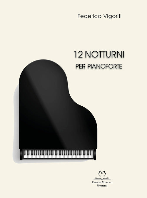 Cover of 12 notturni per pianoforte