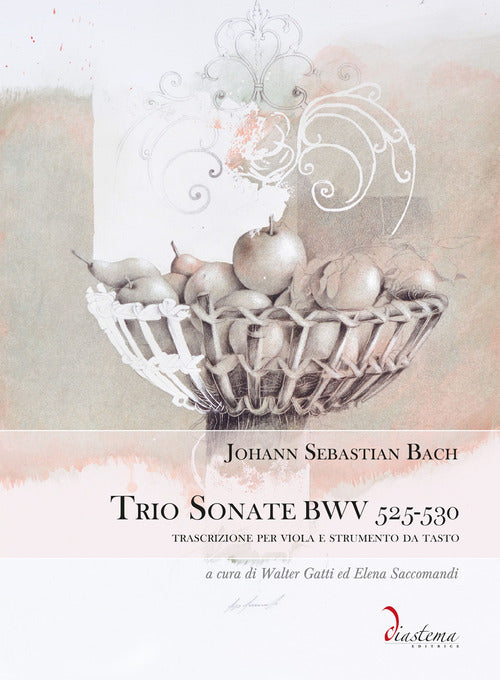 Cover of Trio Sonate BWV 525-530. Trascrizione per viola e strumento da tasto