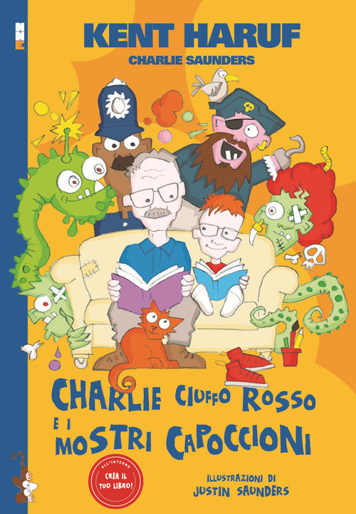 Cover of Charlie Ciuffo Rosso e i mostri capoccioni