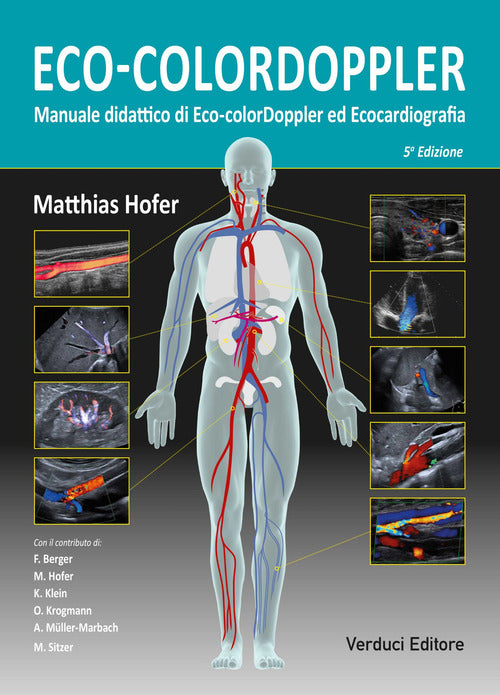 Cover of Eco-colordoppler. Manuale didattico di eco-colordoppler ed ecocardiografia