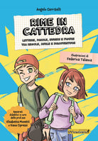 Cover of Rime in cattedra. Lettere, parole, numeri e figure tra regole, burle e disavventure