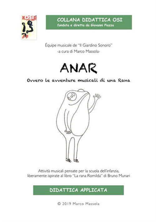 Cover of Anar. Ovvero le avventure musicali di una rana