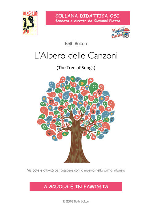 Cover of albero delle canzoni. Melodie e attività per crescere con la musica nella prima infanzia