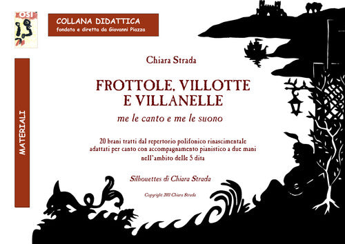 Cover of Frottole, villotte e villanelle me le canto e me le suono