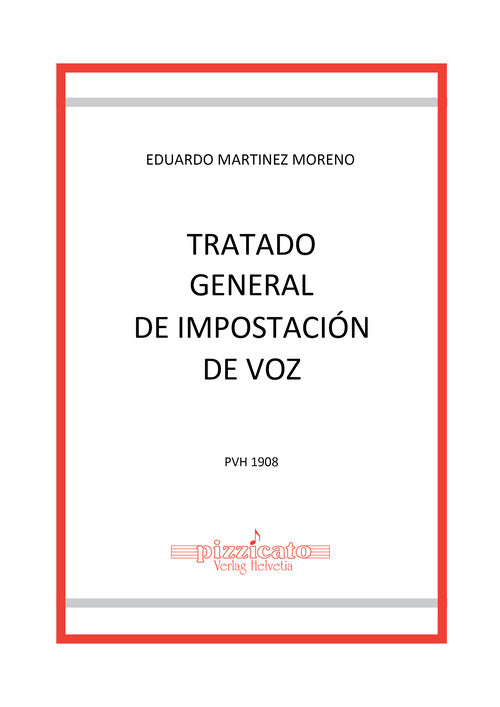 Cover of Tratado general de impostaciòn de voz