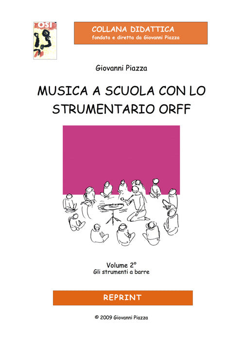 Cover of Musica a scuola con lo strumentario Orff