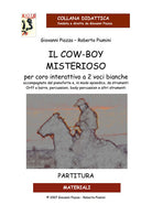 Cover of cow-boy misterioso. Partitura